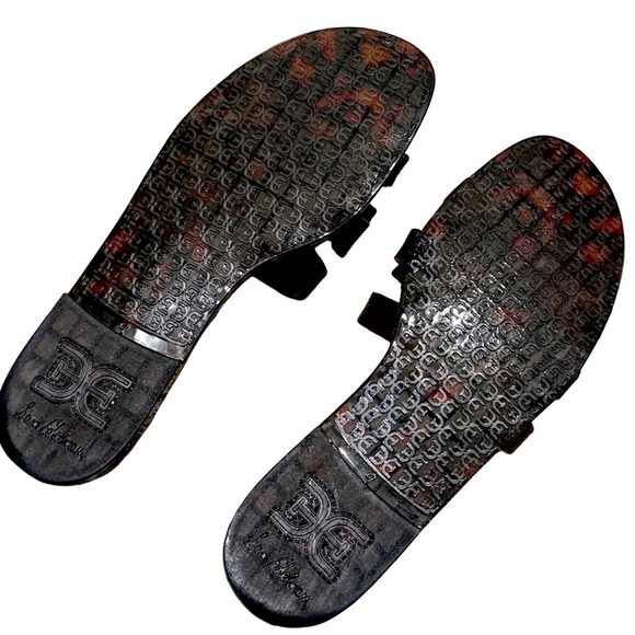 Sam Edelman Bay Jelly Slide Sandals Tortoise Black Brown Women’s Size 9 - Picture 8 of 13